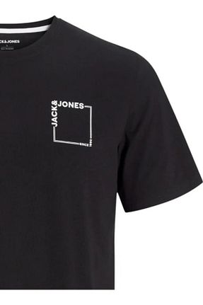 تیشرت مشکی مردانه رگولار Jack & Jones - کد 896490147