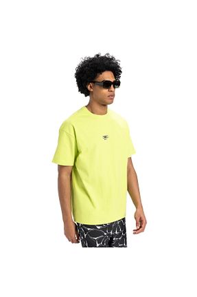 تیشرت اسپرت زرد مردانه Fitted Quiksilver - کد 925701964