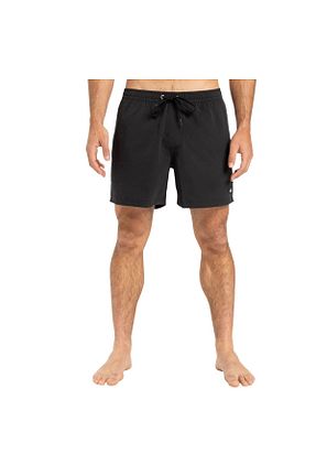 شلوارک ساحلی مشکی مردانه پلی استر Quiksilver - کد 899305734