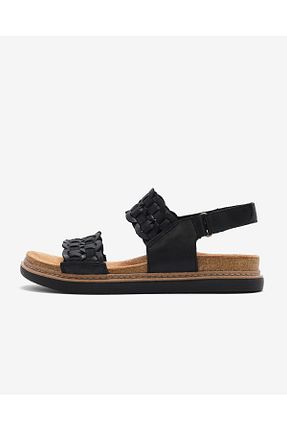 صندل مشکی زنانه پاشنه تخت CLARKS - کد 926016634