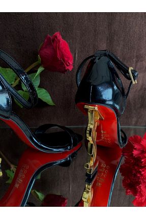 کفش استایلیتو مشکی پاشنه نازک milyon shoes - کد 903899306