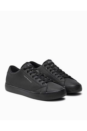 کفش اسنیکر مشکی مردانه چرم مصنوعی Tommy Hilfiger - کد 871394749