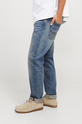 شلوار جین آبی مردانه پاچه تنگ Jack & Jones - کد 896222107
