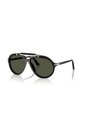 عینک آفتابی مشکی زنانه 57 Persol - کد 898064860