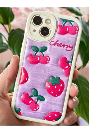 کاور و قاب زرشکی iPhone 14 Fibaks - کد 870723571