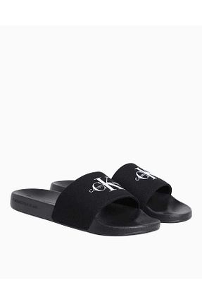 دمپائی مشکی زنانه پاشنه تخت Calvin Klein - کد 890726730