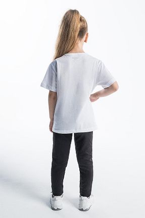 تیشرت سفید بچه گانه یقه دوچرخه Trend Baby Kids - کد 925950893