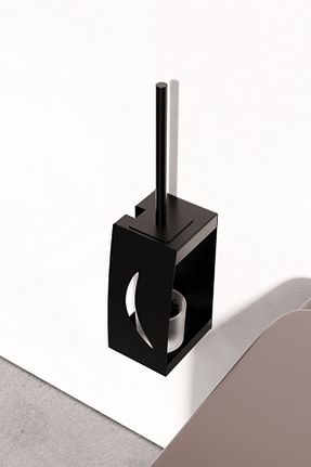 فرچه توالت مشکی استیل ضد زنگ Zift Unique - کد 925733897