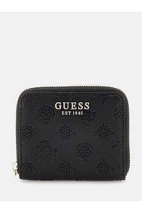 کیف پول مشکی زنانه ابعاد کوچک Guess - کد 887566810