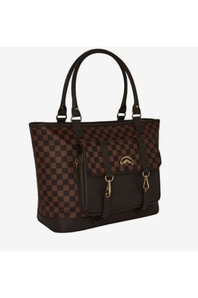 کیف دوشی قهوه ای زنانه چرم مصنوعی SprayGround bag - کد 925729712