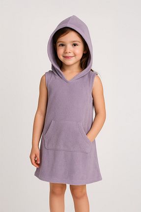 لباس بنفش بچه گانه بافت LUESS - کد 834606661