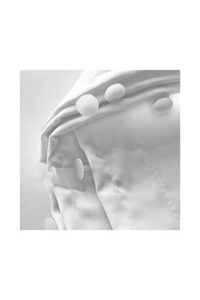 پرده زمینه سفید ساتن Deko Dekor - کد 917572614