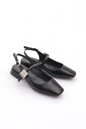 بابت مشکی زنانه چرم لاکی Dgn - کد 925754314