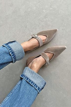 بابت قهوه ای زنانه چرم مصنوعی Straswans - کد 925749769