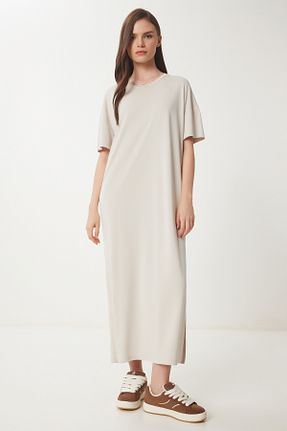 لباس طوسی زنانه بافت Lovelyİstanbul - کد 925772490