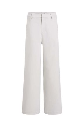 شلوار بژ زنانه مخلوط ویسکون Calvin Klein - کد 925751045