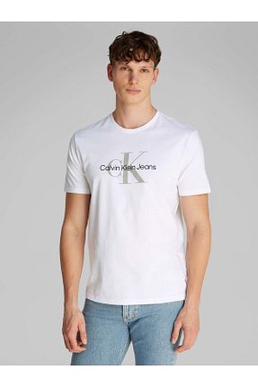 تیشرت سفید مردانه رگولار Calvin Klein - کد 925751066