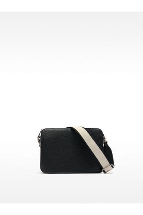 کیف دوشی مشکی زنانه چرم مصنوعی PARFOIS - کد 925746385