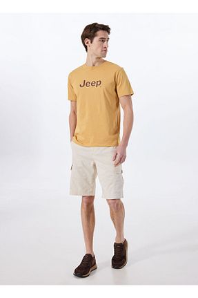 لباس بژ مردانه پنبه ای Jeep - کد 925957907