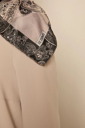 روسری مشکی پلی استر Setrms - کد 925766486