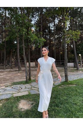 لباس سفید زنانه تریکو newmisal - کد 925771782