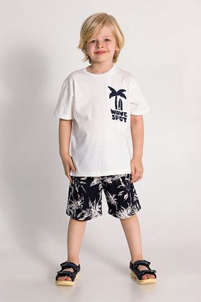 ست بالاتنه و پائین تنه نباتی بچه گانه بافتنی DMB BOYS & GIRLS - کد 925968568