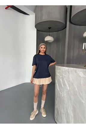 تیشرت طوسی زنانه Relaxed NEAR - کد 925804477