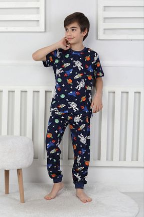 ست لباس راحتی سرمه ای بچه گانه طرح دار bunny hopp - کد 925972243