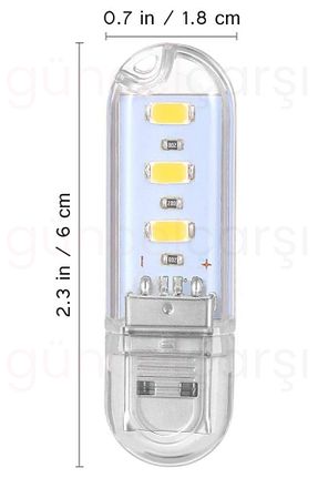 چراغ LED زرد GüncelÇarşı - کد 788965428
