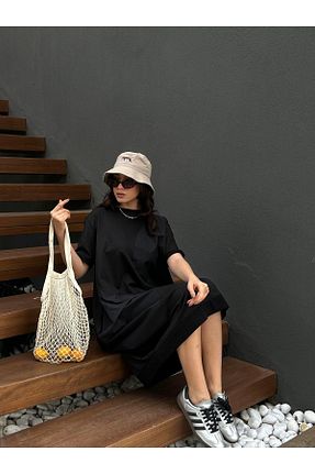 لباس مشکی زنانه بافتنی minaaise - کد 925826611