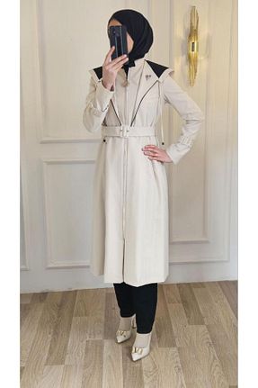 ترنچکت حجاب نباتی زنانه پلی استر Tebrikler tekstil - کد 925825691