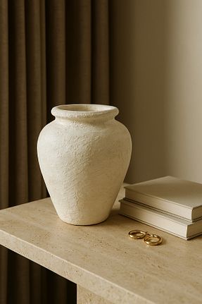 گلدان سفید سرامیک Rizzo Home - کد 882668728