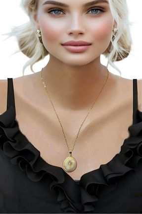 گردنبند جواهر رنگی زنانه سنگ Pozitif Doğal Taş - کد 925832612