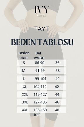 ساق شلواری بژ زنانه بافتنی İVY GARDEN - کد 846263949