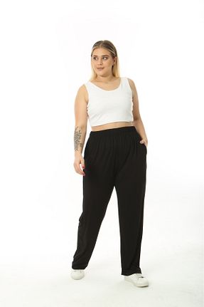 ست گرمکن سایز بزرگ مشکی زنانه مخلوط ویسکون Butik Nilyam - کد 925832008