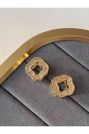گوشواره استیل (فولاد) زرد استیل (فولاد) NAVY - کد 925846904