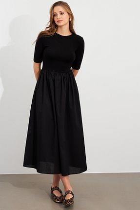 لباس مشکی زنانه بافتنی Cool & Modest - کد 925855857