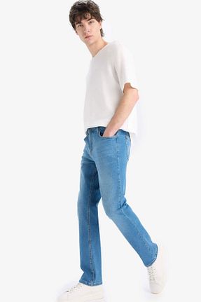 شلوار جین آبی مردانه رگولار Defacto - کد 901584898