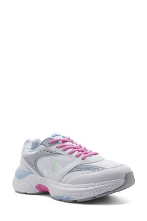 کفش دو و میدانی و تمرینی سفید زنانه U.S. Polo Assn. - کد 898190006