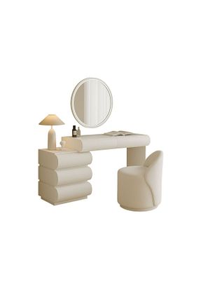 میز آرایش و میز توالت سفید MDF KURLUMOBİLYA - کد 905338415