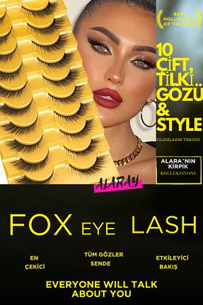 مژه مصنوعی Uzunluk alaraycosmetics - کد 925867931