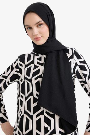 شال مشکی زنانه پنبه ای Defacto - کد 898783078