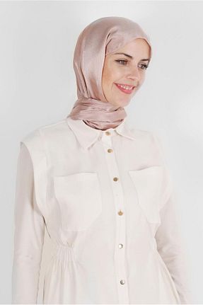 شال صورتی زنانه پلی استر Alvina - کد 804945518
