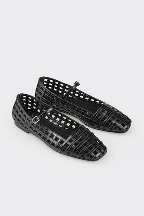 بابت مشکی زنانه چرم خالص Elle - کد 925872826