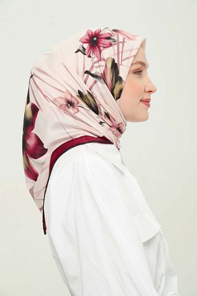 روسری رنگی پلی استر Madame Polo - کد 924363414