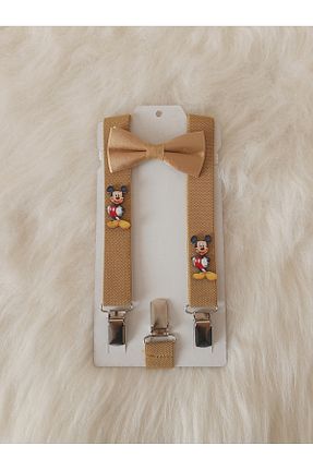 آویز شلوار قهوه ای بچه گانه لیکرا Bambinoo - کد 926025029