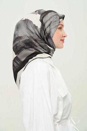 روسری رنگی پلی استر Madame Polo - کد 924333543