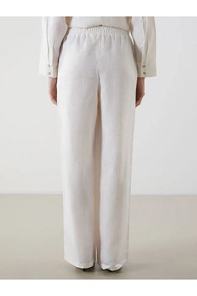 شلوار نباتی زنانه کتان LC Waikiki - کد 925912598