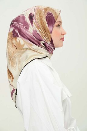 روسری رنگی پلی استر Madame Polo - کد 924362257