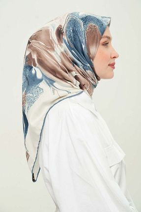 روسری رنگی پلی استر Madame Polo - کد 924363044